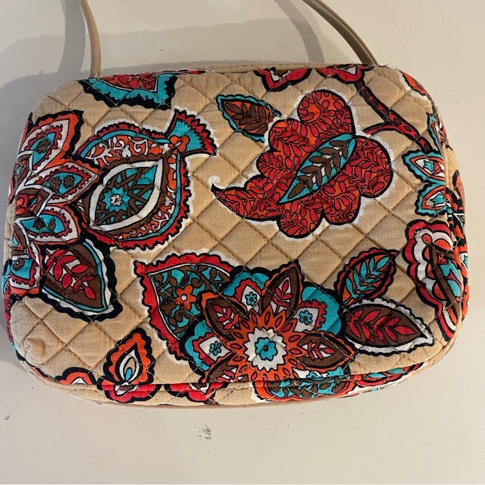 Vera Bradley RFID Crossbody Purse Bag Handbag In Desert Floral Print - Picture 4 of 15